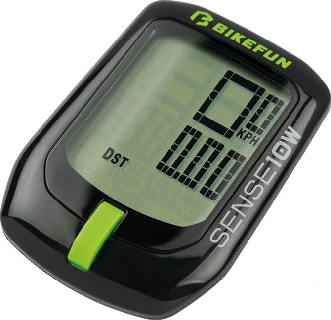 Computer BIKEFUN SENSE10 vezeték nélküli FEKETE