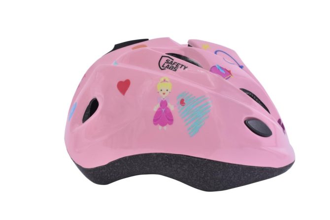 Safety Labs Jasmine Light gyermek kerékpáros sisak [halvány rózsaszín, 48-56 cm (S)]