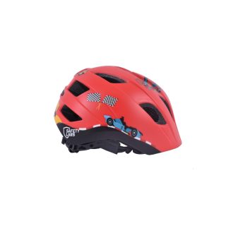   Safety Labs Reno Light gyermek kerékpáros sisak [piros, 48-53 cm (S)]