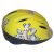 Mali dalmatás gyermek kerékpáros sisak [sárga, 50-56 cm (M)]