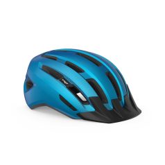   MET Downtown kerékpáros sisak [fényes kék, 52-58 cm (S/M)]
