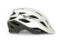 MET Veleno kerékpáros sisak [matt fehér-fényes szürke, 56-58 cm (M)]