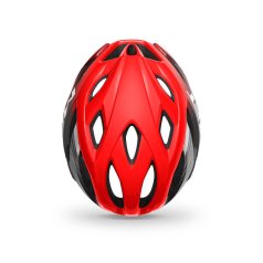   MET Idolo kerékpáros sisak [fényes piros-fekete, 52-59 cm (M)]