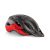 MET Crossover kerékpáros sisak [matt fekete-piros, 52-59 cm (M)]