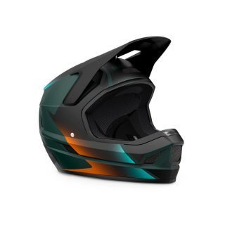   Bluegrass Legit fullface kerékpáros sisak [matt zöld-narancs, 54-56 cm (S)]