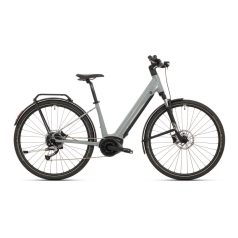   Superior eXR 6050 BLS Touring női elektromos cross kerékpár [18" (L), fényes szürke-króm ezüst]