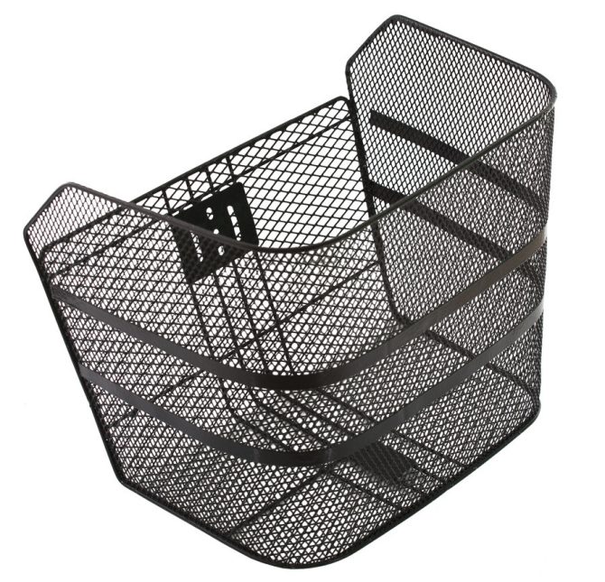 KOSÁR SŰRŰSZÖVÉSŰ ELSŐ FÉM FEKETE ERŐSÍTETT