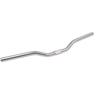   Kormány alu mtb 25,4x600/30mm 15° ezüst m-wave m-wave ezüst