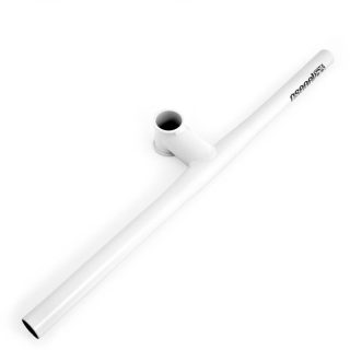   Cs kormányszimbióta-macaroni cr-mo 480/80mm fehér kormány integrált ys-8400hb-80 rud 480/8