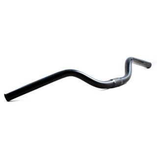   Kormány acél mtb "u" 600x70x1,4mm női fekete mtb acél női emelt fekete "u 600x70x1,4