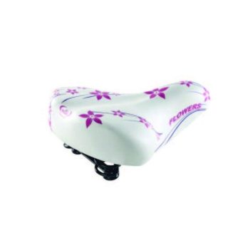   Nyereg monte grappa 061 happy flowers fehér/pink (12db/doboz)