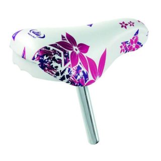   Nyereg monte grappa 450 12"-14" (nyeregcsővel) fehér/pink (25db/doboz)