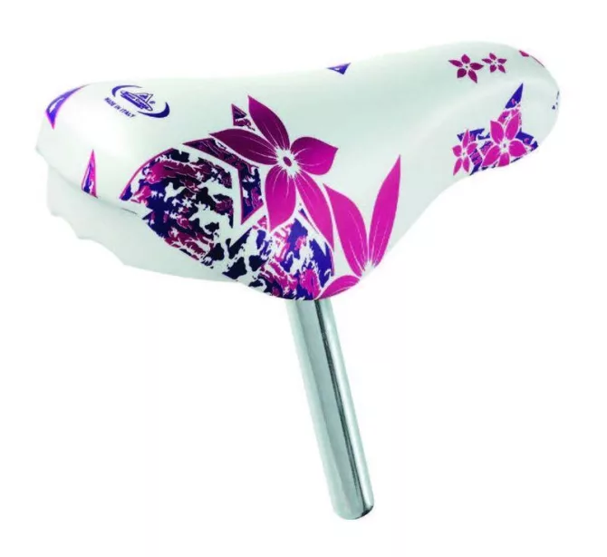 Nyereg monte grappa 450 12"-14" (nyeregcsővel) fehér/pink (25db/doboz)