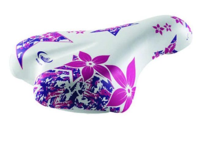 Nyereg monte grappa 995 14"-16" fehér/pink (30db/doboz)