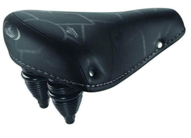 Nyereg monte grappa 013 dupla rugós fekete (10db/doboz)