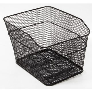   Kosár hátsó sűrűszöv 'magasított' 39x29x24 fekete hátso acél sürü 'magasitott' 39x29x24 fe