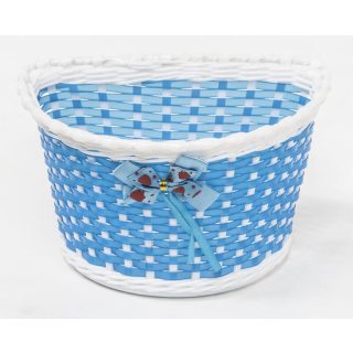   Kosár gyermek müa elsö 22x15x15 'masnis' kék elsö müa gyermek 22x15x15 'masnis' kék