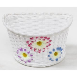   Kosár gyermek müa elsö 22x15x15 'virágos' fehér elsö müa gyermek 22x15x15 'virágos' fehé