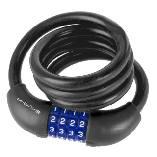   Zár spirál számzáras 12x1000mm szilikon fkt m-wave ft m-wave