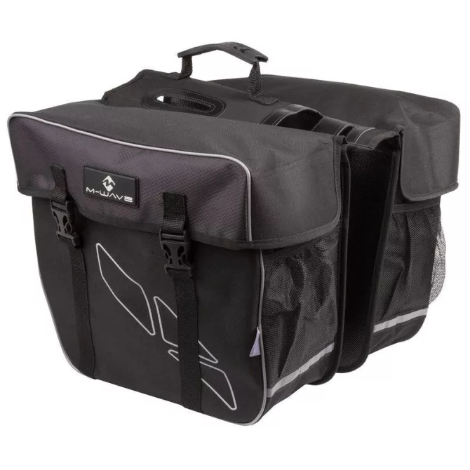 Táska túra 2 részes 30l amsterdam fek/szür m-wave 2 részes 30l amsterdam mess fkt/szrk m-w