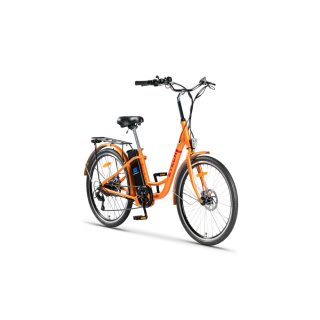   ZT-32C, Lítium 36V10Ah 250W 26" ELEKTROMOS KERÉKPÁR *BARCELONA 3.0* (DKD) CE narancs