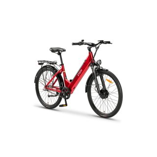   ZT-83, Lítium 36V12Ah 250W 26" ELEKTROMOS KERÉKPÁR, SHIMANO NEXUS 3S *EEL-F* (DKD) CE piros