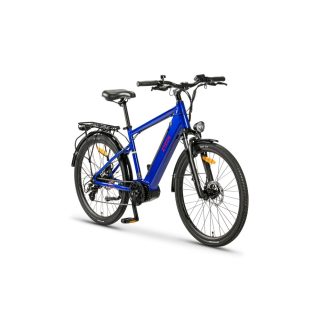  ZT-84M, Lítium 36V12Ah 250W 26" közép-motor, ELEKTROMOS KERÉKPÁR, SHIMANO 7S *EEL-M* (DKD) CE kék