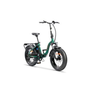   ZT-89E, Lítium 36V10Ah 20'' x 4.0 Összecsukható ELEKTROMOS KERÉKPÁR *CAMEO 5.0* (DKD) CE zöld