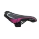 Nyereg 12"-16" gyerek fekete pink csíkkal 235×135