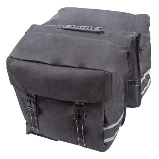 Táska csomagtartóra 2 részes fekete