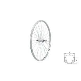   Fűzött hátsó kerék KLS EVENT V-brake R, 26", silver