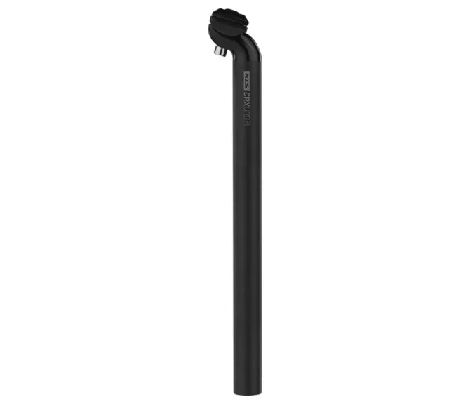 Nyeregcső KLS CRX/URB 30 black 400mm / 30,9mm