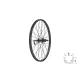 Fűzött hátsó kerék KLS WASPER CASSETTE V-brake R, 24", black