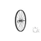 Fűzött hátsó kerék KLS WASPER FREEWHEEL V-brake R, 24", black