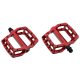Pedálok KLS FLAT 50 023 red