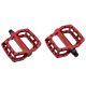 Pedálok KLS FLAT 50 BB 023 red