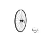 Fűzött első kerék KLS DRAFT DSC 23 F, 28/29", black