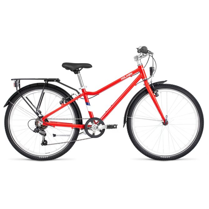 24 Koliken Touring alu. gyerek kerékpár Piros