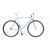 Neuzer skid fixi / singlespeed kerékpár celeste 60cm