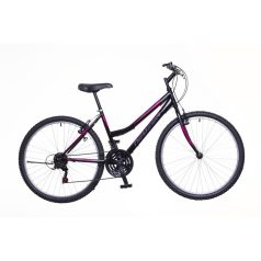 Neuzer nelson 18 női mtb kerékpár fekete/szürke/pink