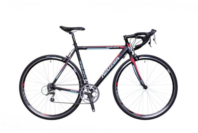 Neuzer Whirlwind 200 fekete/türkiz- piros 58cm 