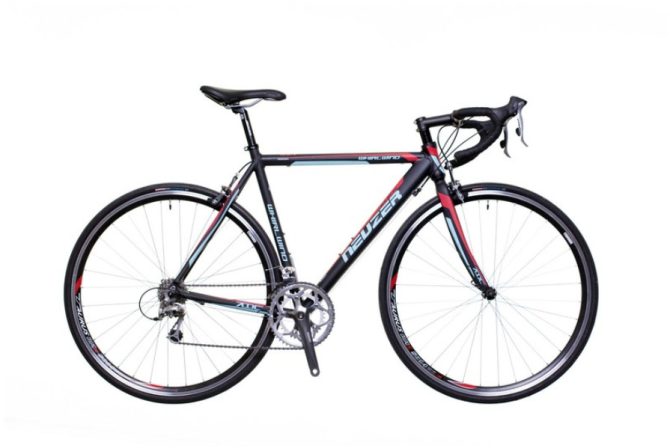 Neuzer Whirlwind 200 fekete/fehér-piros 54cm 