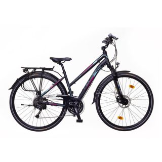   Firenze 300 férfi fekete/türkiz-piros matt 17 tárcsafékes