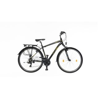   Firenze 100 férfi fekete/sárga-szürke matt 21 elemes világítással