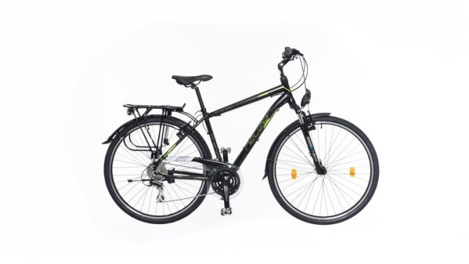 Firenze 200 férfi fekete/zöld-szürke matt 19 elemes világítással