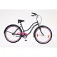 Neuzer miami cruiser női kerékpár fekete/magenta