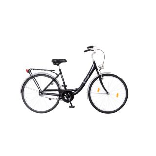 Neuzer balaton  28 női városi kerékpár Fekete
