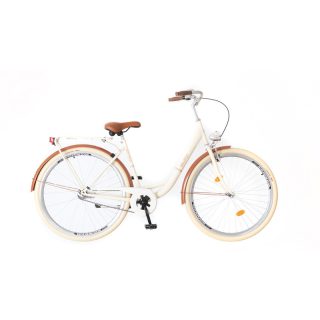 Neuzer balaton premium 28 női városi kerékpár krém