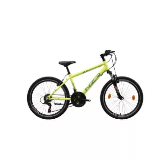 Neuzer Mistral 24 Aluvázas fiú kerékpár neonsárga