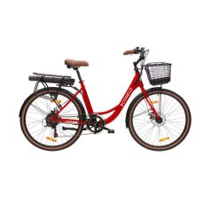   Neuzer Econelo női 18 E-City piros 36V  Elektromos kerékpár